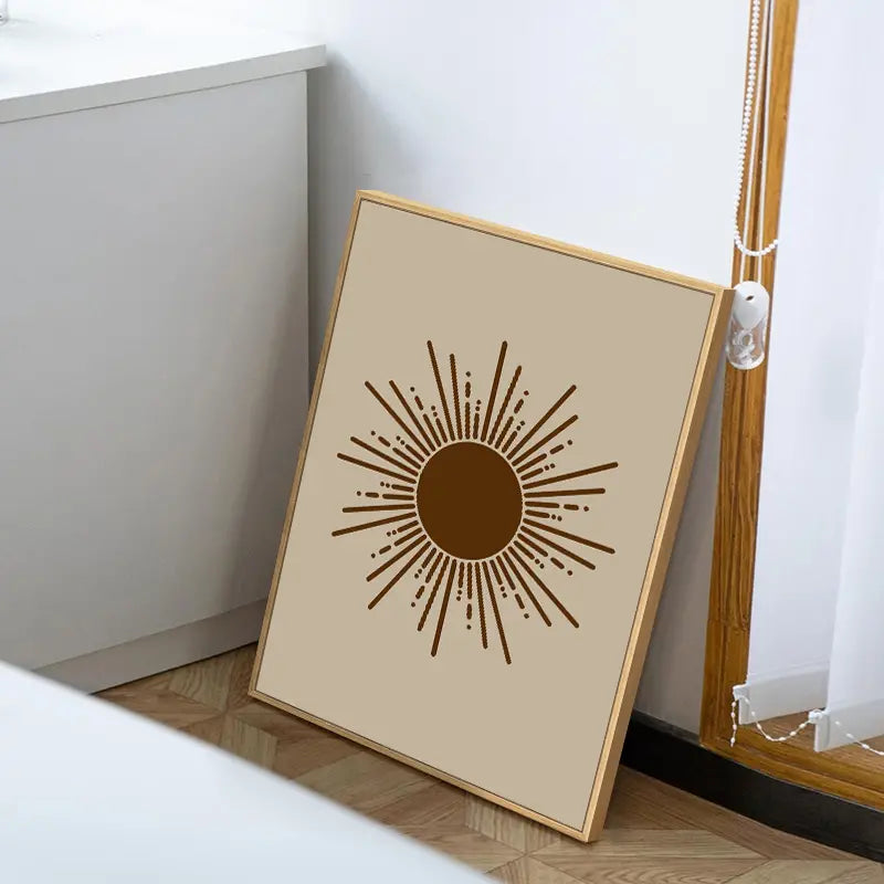 Boho Landscape Canvas Wall Art – Set of 6 (Available in 3 Sizes)