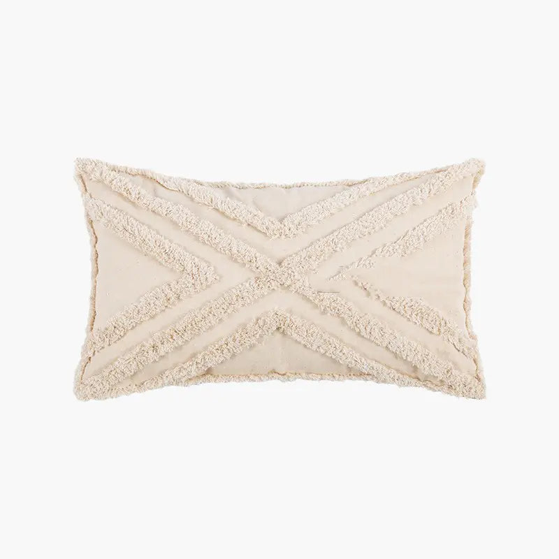 Tassel Tufted Decorative Cushion